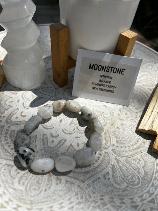 Moonstone Crystal Bracelet