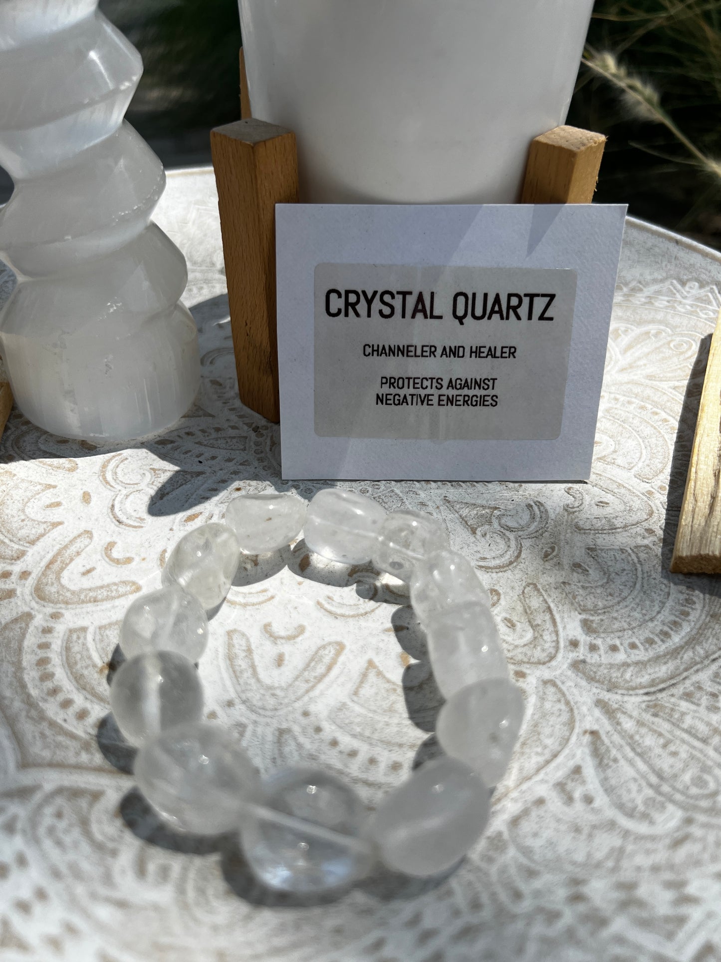 Crystal Quartz Bracelet
